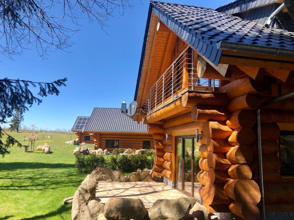 Naturstammhaus Und Zum Brockenbaecker Apartment *