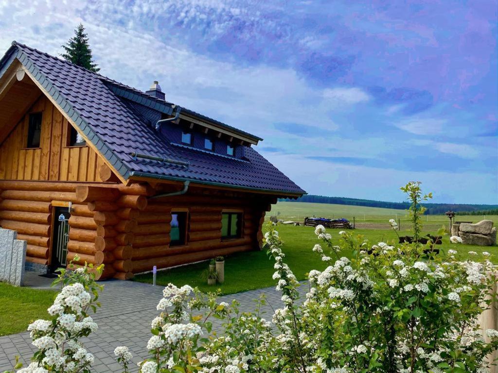 Naturstammhaus Und Zum Brockenbaecker Apartment Tanne