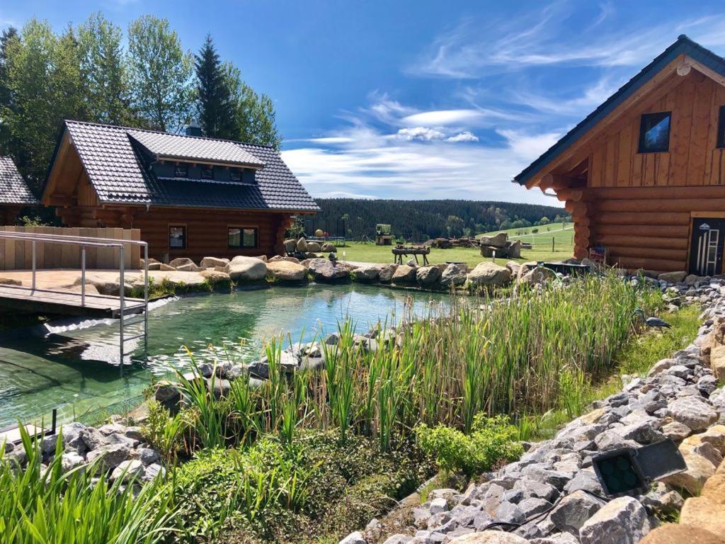 Naturstammhaus Und Zum Brockenbaecker Apartment Tanne