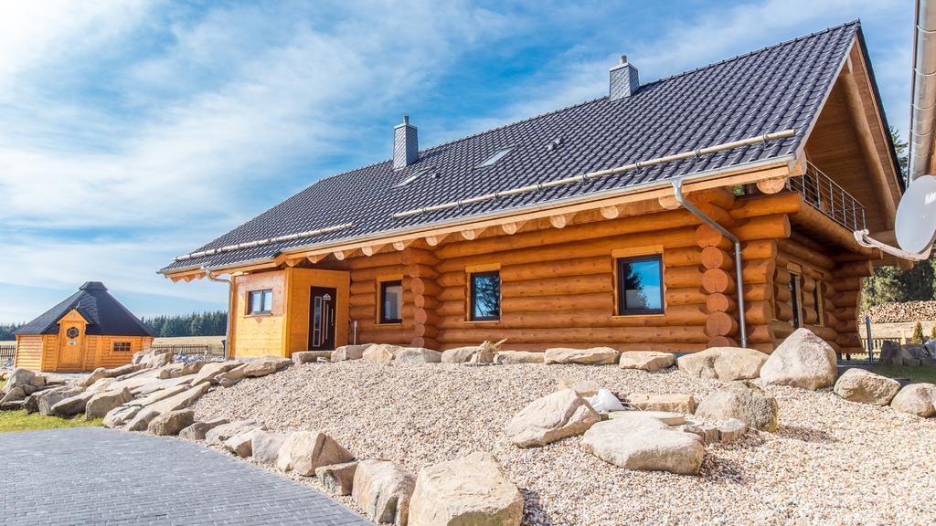 Naturstammhaus Und Zum Brockenbaecker Tanne