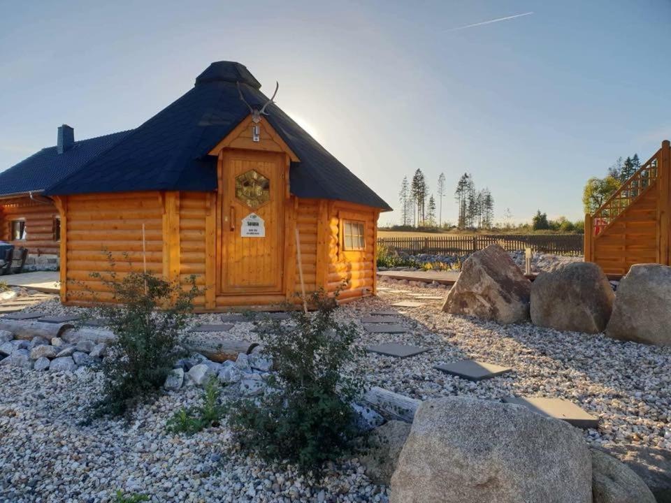 Apartment Naturstammhaus Und Zum Brockenbaecker